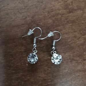 Rhinestone earrings